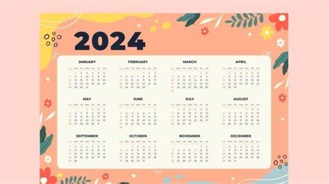 Download Kalender 2024 Lengkap Dengan Tanggal Merah Ada 27 Hari Libur