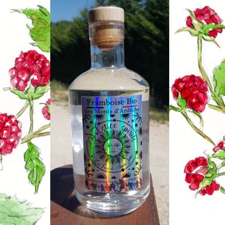 SOLSTICE 50 Cl Eau De Vie De Framboise BIO