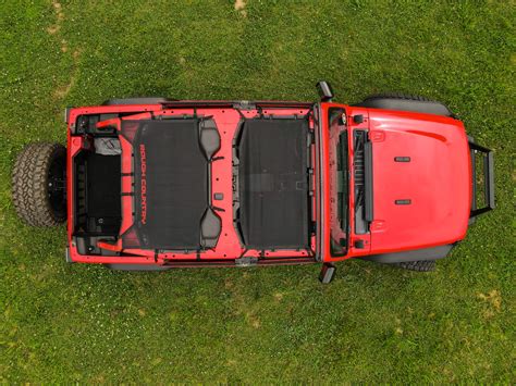 Mesh Bikini Top Plus Black For Jeep Wrangler JL 4WD 2018 2023 Somar 4X4 The House Of Jeep