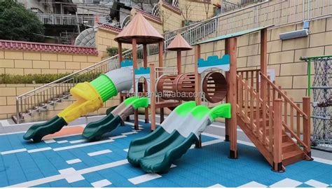 Wooden Playground Outdoor Playground Playground Slide - Buy Swing Slide Outdoor,Outdoor Slides ...