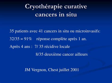 Ppt Cryotherapie Dans Le Cancer Bronchique Powerpoint Presentation