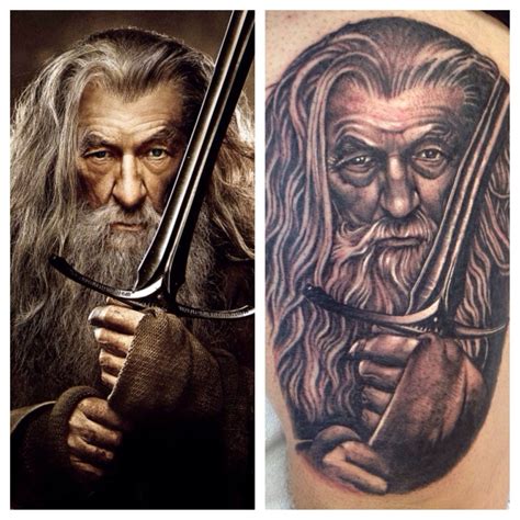 Beautiful Lotr Gandalf Ink Gandalf Tattoo Hobbit Tattoo Lotr Tattoo Tattoo Drawings Ink