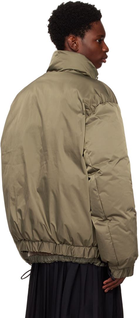 Sacai Khaki Insulated Jacket Sacai