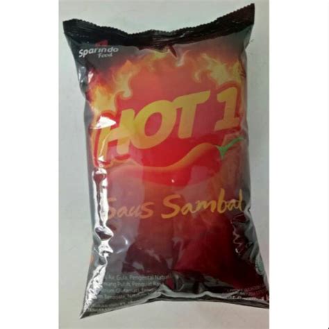 Saus Bantal Sambal Hot One Chili Sauce Hot Berat Kg Sambal Pilihan Enak Dan Murah