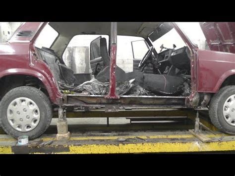 ВАЗ 2107. Замена порогов. часть ПЕРВАЯ. - YouTube