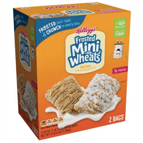 Kellogg's Frosted Mini Wheats Cereal, 70 Ounce, 1 unit - Kroger