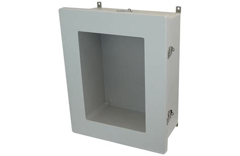 Allied Moulded Am Lw X X Nema X Fiberglass Enclosure With Snap