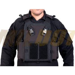 Chaleco Portaplacas Delta Tactics Force Mk Negro