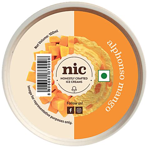 Buy Nic Alphonso Mango Ice Cream Online At Best Price Of Rs Bigbasket