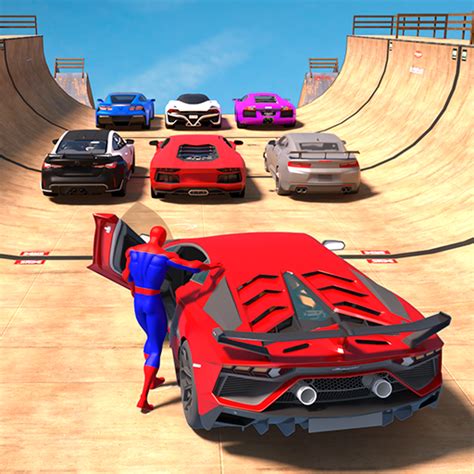 Superhero Car Mega Ramp Games Mod M Kh A Phi N B N Y Apk Ios V