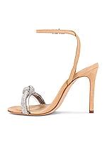 Schutz Peaky Sandal In Light Nude Revolve