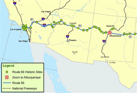 Maps Of Route 66: Plan Your Road Trip - Route 66 Map California ...