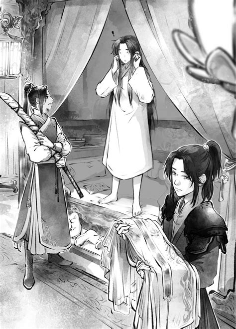 Heaven Official’s Blessing Tiān Guān Cì Fú Book 2 Art Xie Lian Feng Xin Mu Qing Tgcf