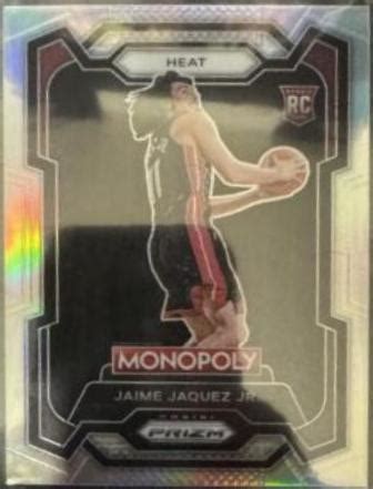 Jaime Jaquez Jr Silver Prices Panini Prizm Monopoly