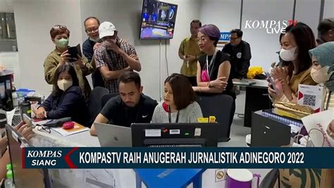 Inilah Momen Bahagia Saat Kompastv Raih Anugerah Jurnalistik Adinegoro