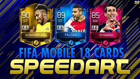 Fifa Mobile 18 Cards Designs Template Youtube