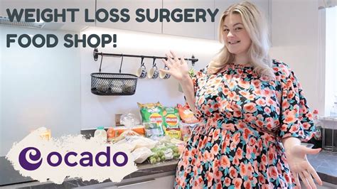 Huge Ocado Haul Post Weight Loss Surgery Food Shop YouTube