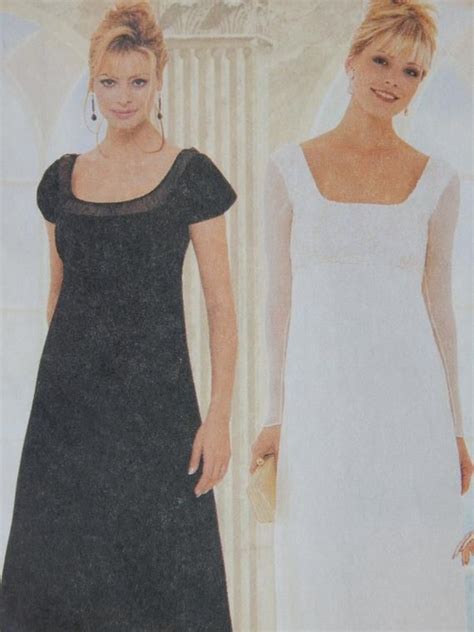 Dress Gown Sewing Pattern McCalls 9107 Evening Elegance Etsy Gown