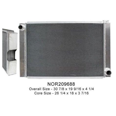 Northern Radiator Nor209688 31x19 Chevy Maxi Cool 3 Row Radiator