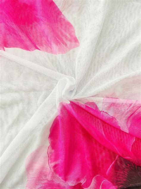 Step Into Summer With Our Flower Print Bikini Set With Skirt