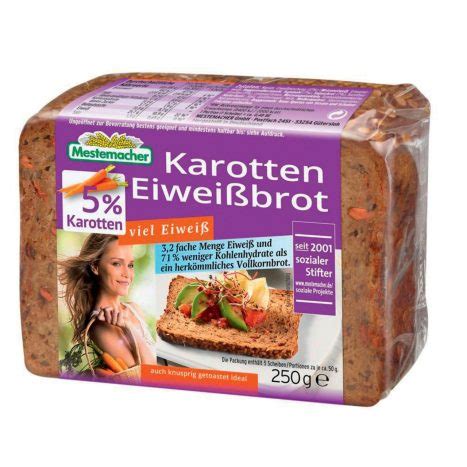 Mestemacher Eiwei Brot Mit Karotten Scheiben G Online Kaufen