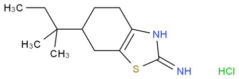 6 1 1 DIMETHYL PROPYL 4 5 6 7 TETRAHYDRO BENZOTHIAZOL 2 YLAMINE