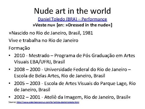 Nude Art In The World Presentation By Horst