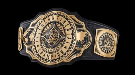 Brand New Intercontinental Championship Title Belt Unveiled - ITN WWE