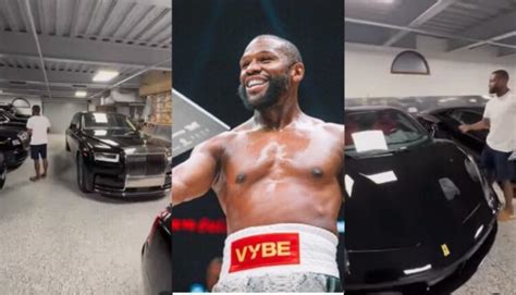 Floyd Mayweather Shows Off His Collection Of 17 Supercars Video Gidibase