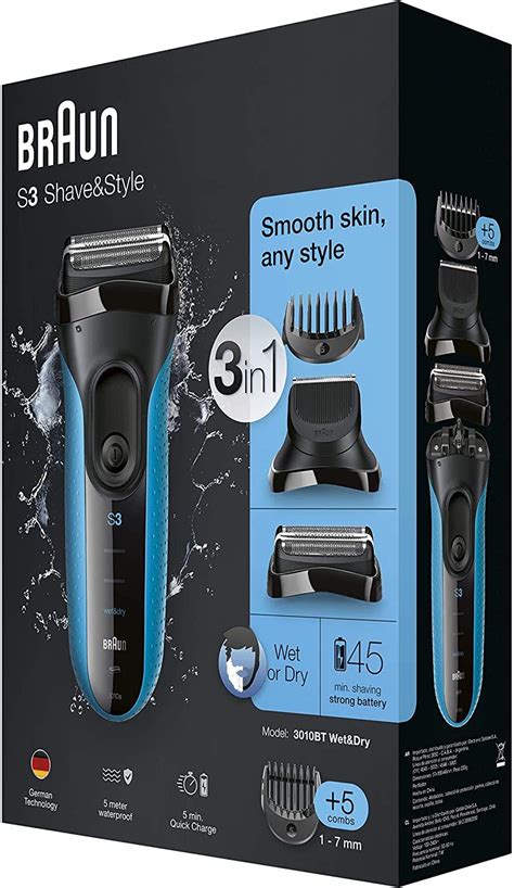 Buy Braun Series 3 ProSkin Style Shave Electric Shaver For Men With