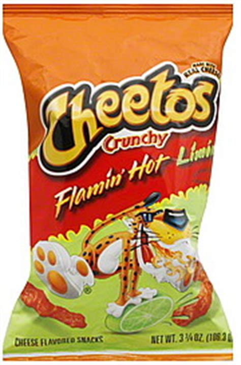 Cheetos Cheese Flavored Snacks Cheeses Flavored Snack Crunchy Flamin Hot Limon Oz