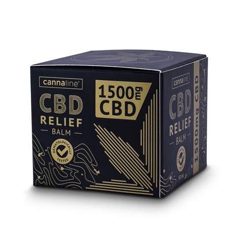 Cannaline CBD Pain Relief Cream 1500 Mg CBD Cannaline Highest