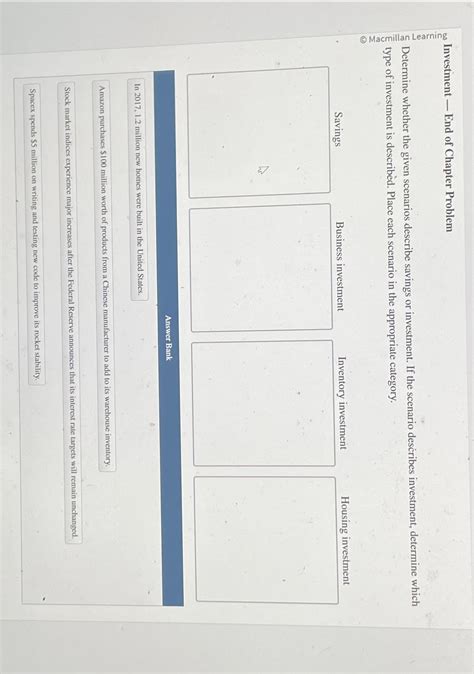 Solved An Investment End Of Chapter ProblemDetermine Chegg