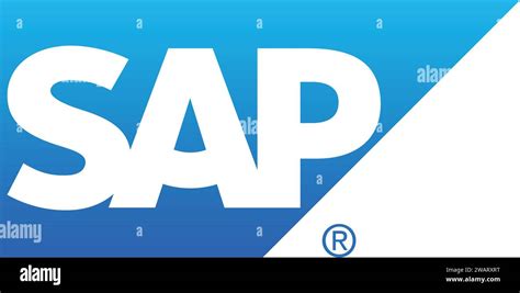 SAP logo in Vector | SAP Systemanalyse und Programmentwicklung Stock ...