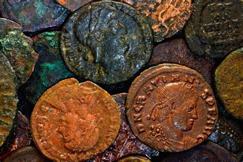 Muonic X Ray Emission Spectroscopy Study Of Roman Coins Reveals