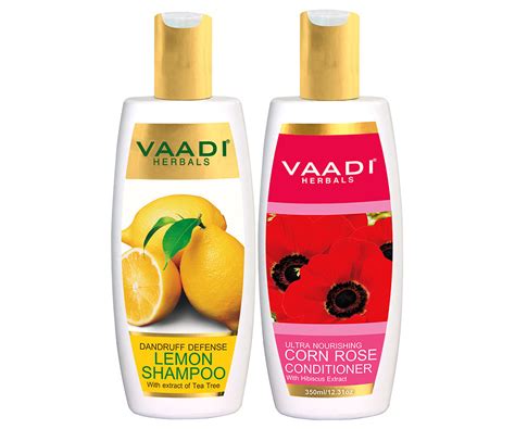 Dandruff Defense Organic Lemon Shampoo With Tea Tree Extract Ultra N Vaadi Organics Malaysia