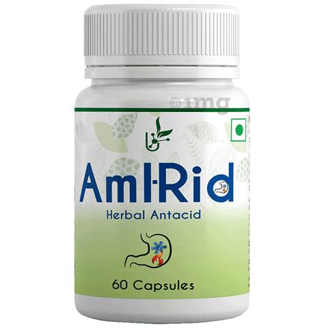 Bvg Life Sciences Aml Rid Herbal Antacid Capsule Buy Bottle Of