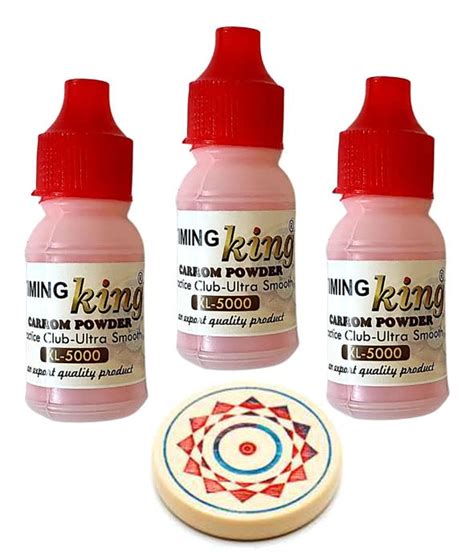 Buy Timingking Carrom Powder Carrom Board Powder Extra Smooth Disco