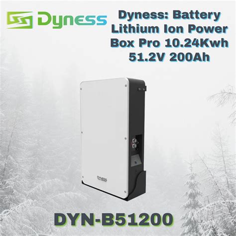 Dyness Battery Lithium Ion Power Box Pro 10 24Kwh 51 2V 200Ah DYN