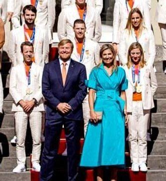 Today King Willem Alexander And Queen Maxima Received The Dutch