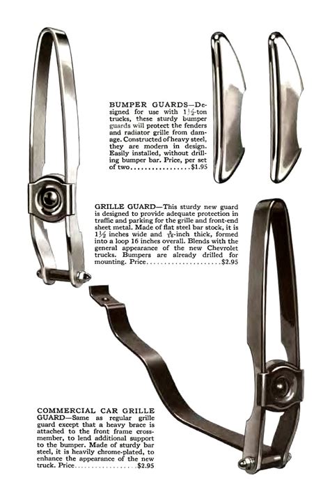 Genuine Chevrolet Accessories for 1940