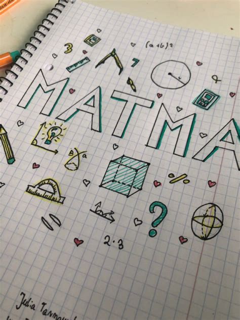 Pierwsza Strona Do Zeszytu Matematyka Nel