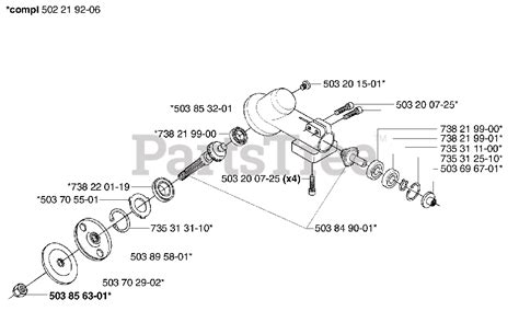 Husqvarna 326 Ex Husqvarna Handheld Edger E Tech 2 2002 02 Gear Head Parts Lookup With