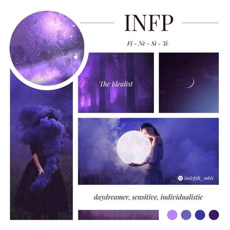 The Weird Den MBTI Aesthetics Color Palette Infp Personality Type