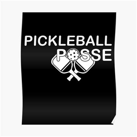 Pickleball Posse Vintage Pickleball Funny Quote For Pickleball Lovers