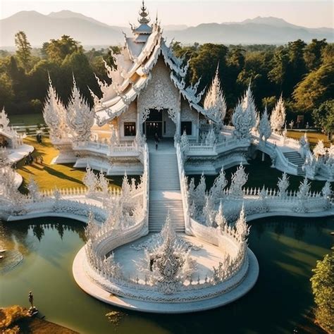 Premium Photo | Beauty of temples in northern Thailand generative ai