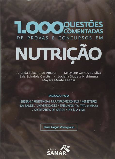 Questoes Comentadas De Provas E Concursos Em Nutri Ao Pdf V Rios