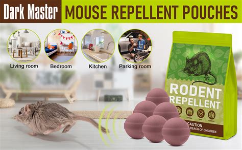 Amazon Dark Master 12 Balls Mouse Repellent Peppermint To Repel