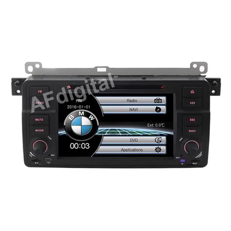 7 HD Capacitive Touch Screen Car DVD Player GPS Navigation For BMW E46