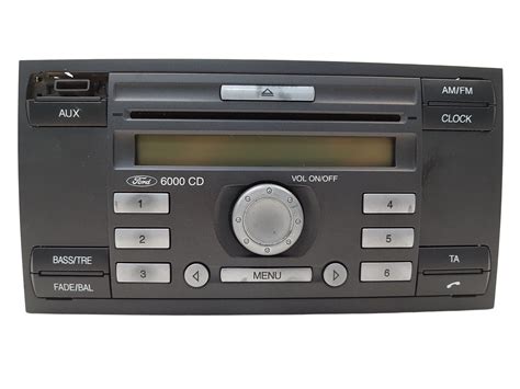 Cd Radio Player Ford 6S61 18C815 AH KW2000 6000CD 1129